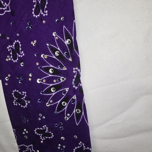 Swarovski Crystal Bling Bandana - Picture 3 of 3
